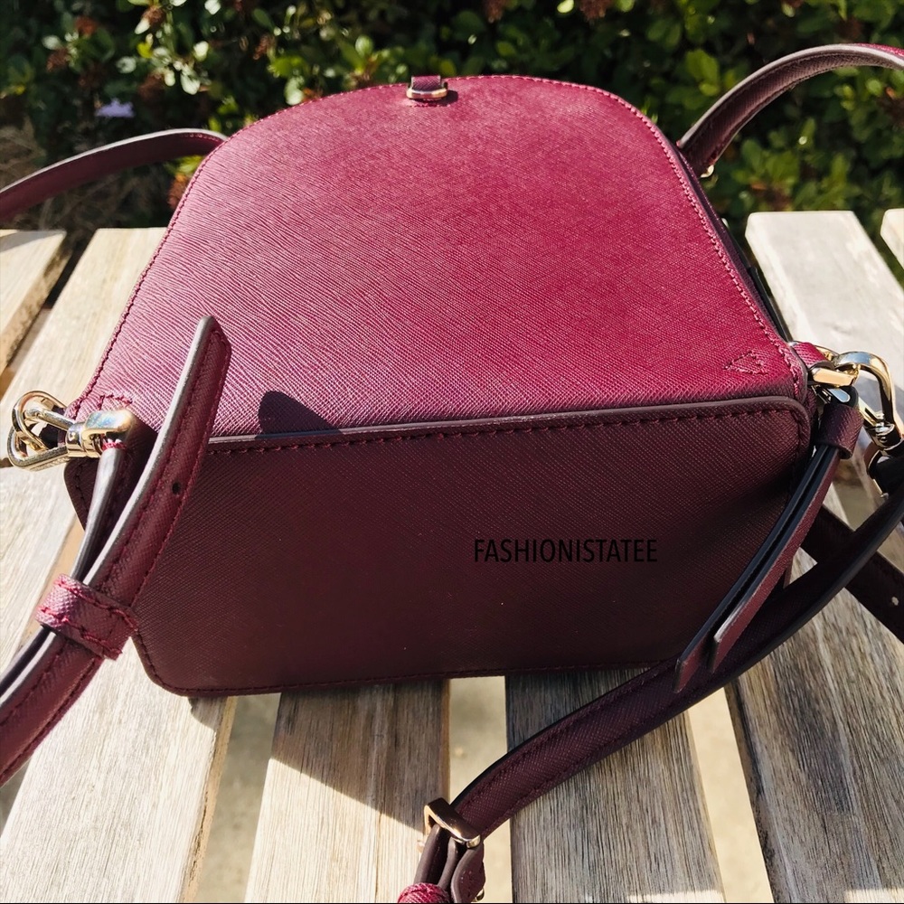 kate spade mini convertible backpack cherrywood - Picture 8 of 8